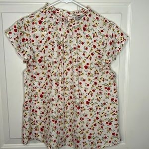 Papaya Short Sleeve Blouse